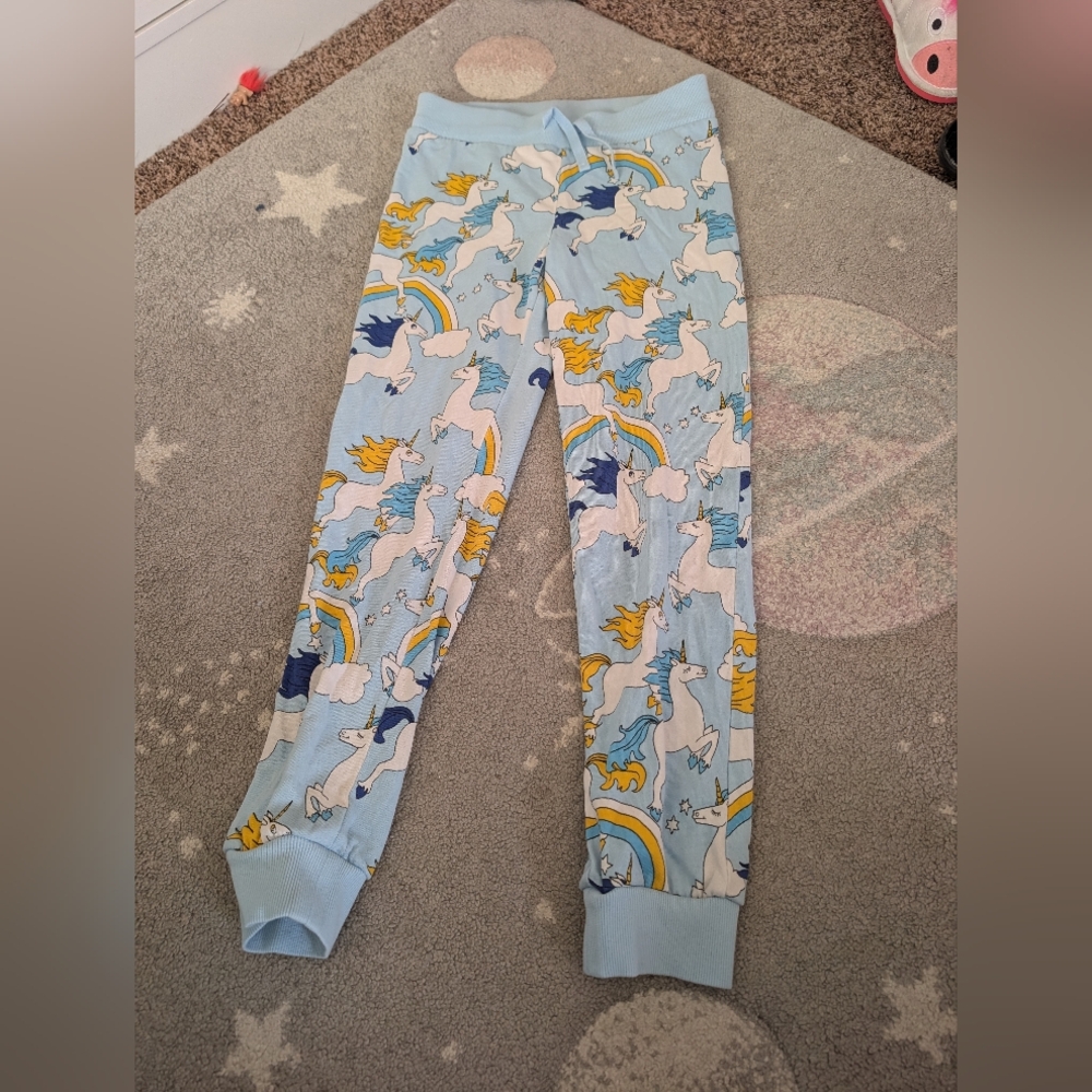 Unicorn Print Pajama Pants